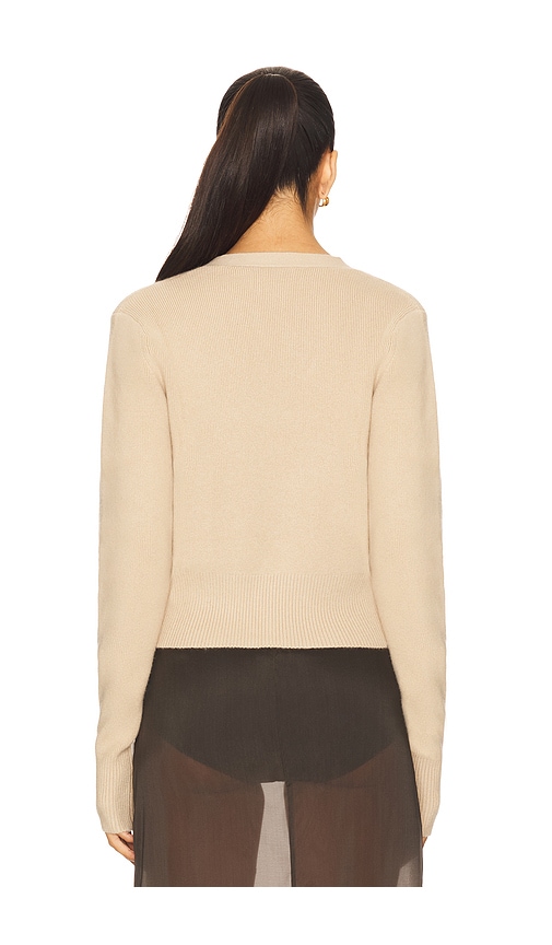  Guizio X Revolve Camelie Cardigan In Taupe. Size Xs. Also In S, M, L, Xl. 