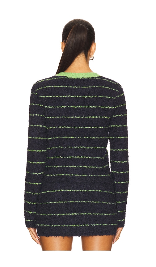  Guizio Carline Cardigan In Navy. Size S. Also In Xxs, Xs, M, Xl. 
