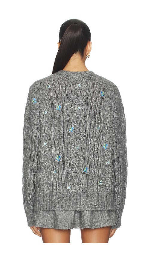  Guizio Etta Jumper In Grey. Size Xxs. Also In Xs, S, M. 