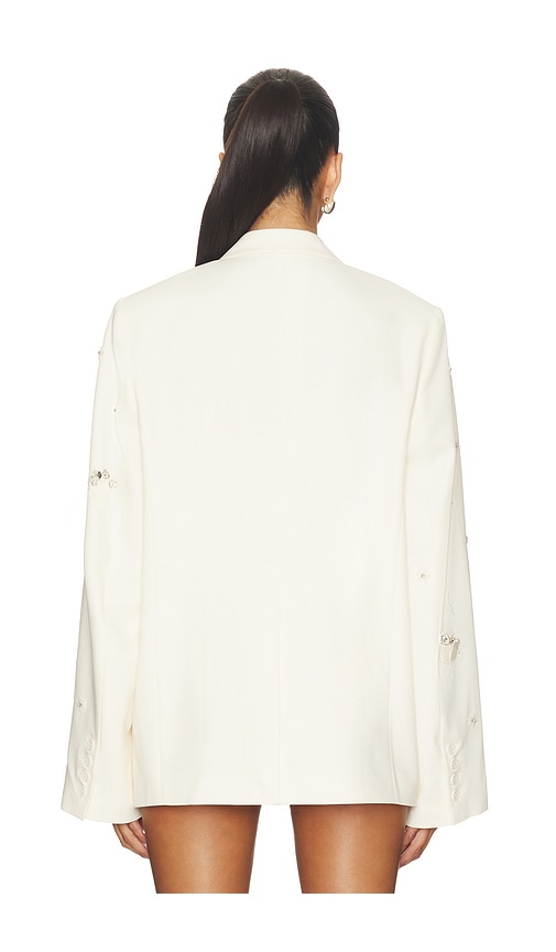  Guizio Blazer Embellished Oversized In Cream. Größe Xs. Also In L. 