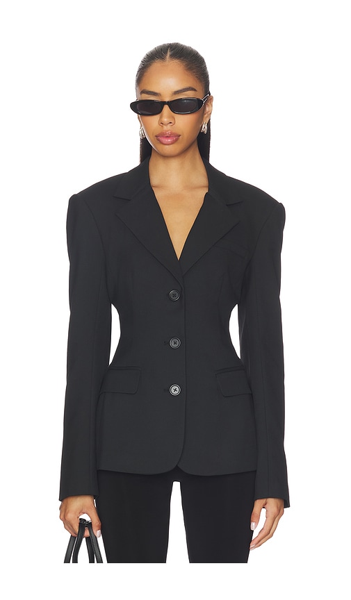 GUIZIO VESTE FITTED WAIST en Black. Taille XL. Also en XXL.