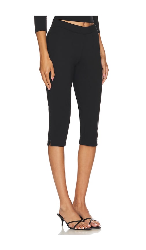 Shop Guizio Caria Capri Pants In Black