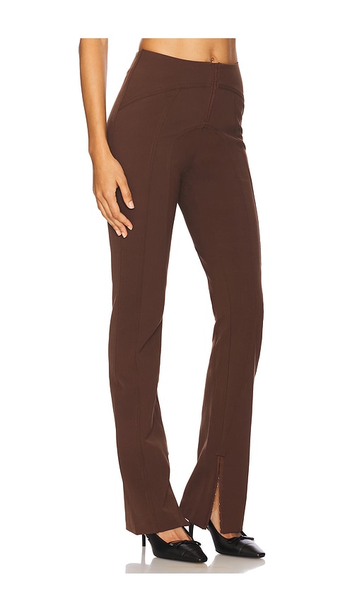 Guizio Aurora Trouser In 棕色