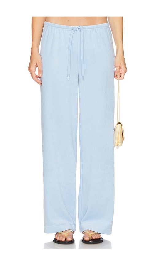 Dani Terry Pant in Baby Blue. - size L (also in XS) - GUIZIO - Modalova