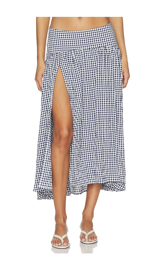 GUIZIO Alegra Low Rise Maxi Skirt