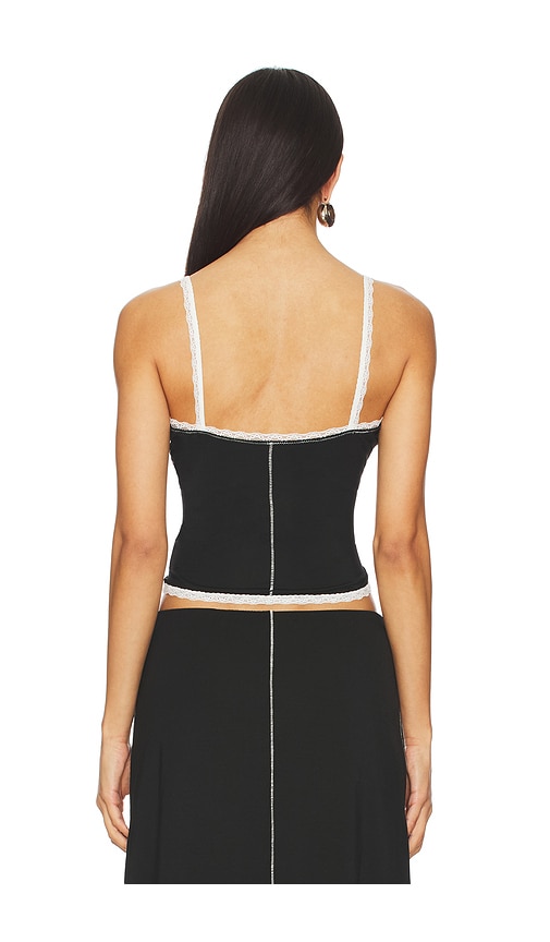  Guizio Low Rise Dainty Tank In Black. Size M. Also In Xl. 