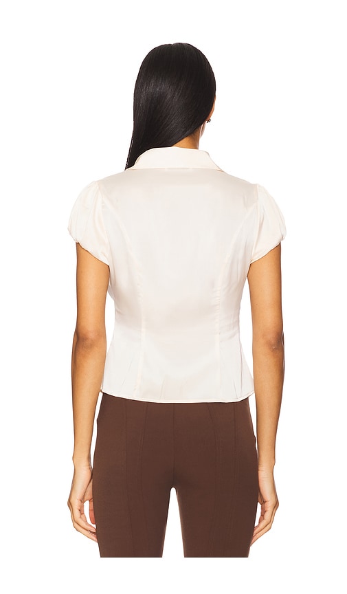  Guizio Liana Top In Ivory. Size Xs. Also In S, M, L. 