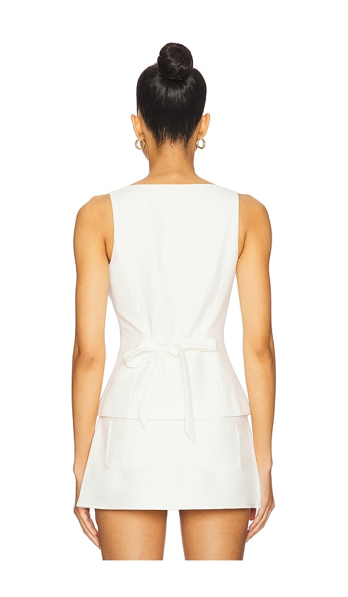  Guizio Troyes Top In White. Size M. Also In Xl. 