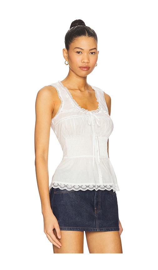 Guizio Lillie Pintuck Top