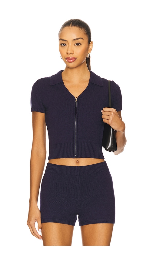 Calesia Zip Up Top in . - size L (also in M, S, XL, XS, XXS) - GUIZIO - Modalova