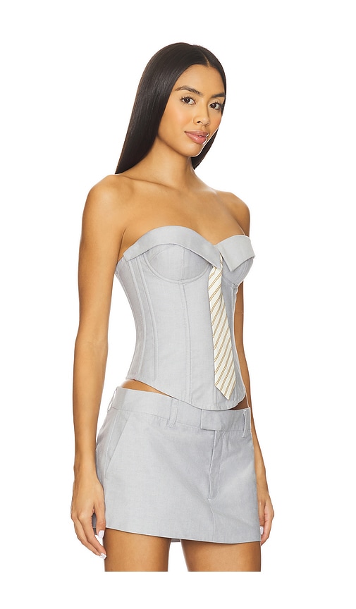 Guizio Chrys Corset In Blue