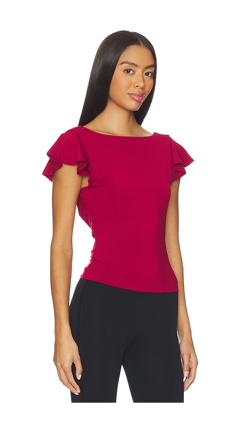  Guizio Soffiano Top In Red. Size L. Also In Xl. 