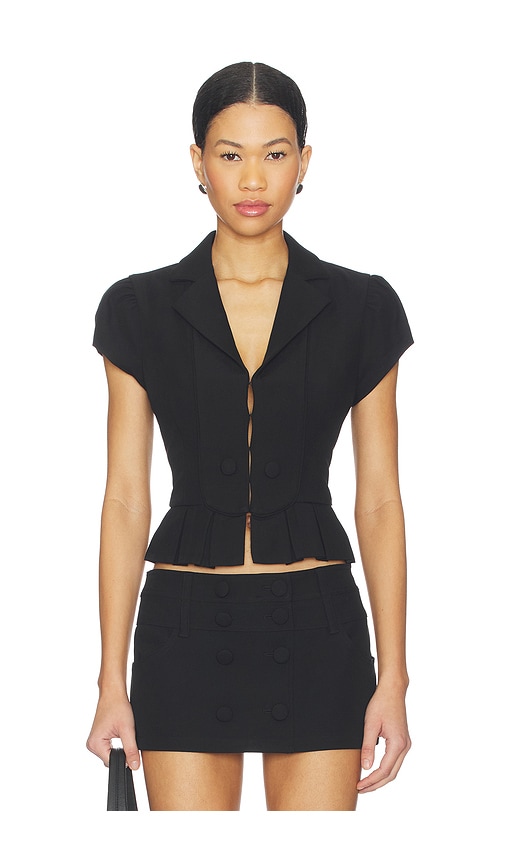 GUIZIO VESTE CAP SLEEVE BIB en Black Taille S Also en 221 €