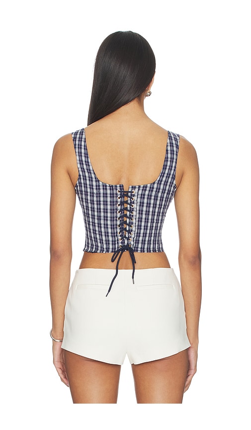  Guizio Chamonix Corset In Navy. Size Xxs. Also In Xs, S. 