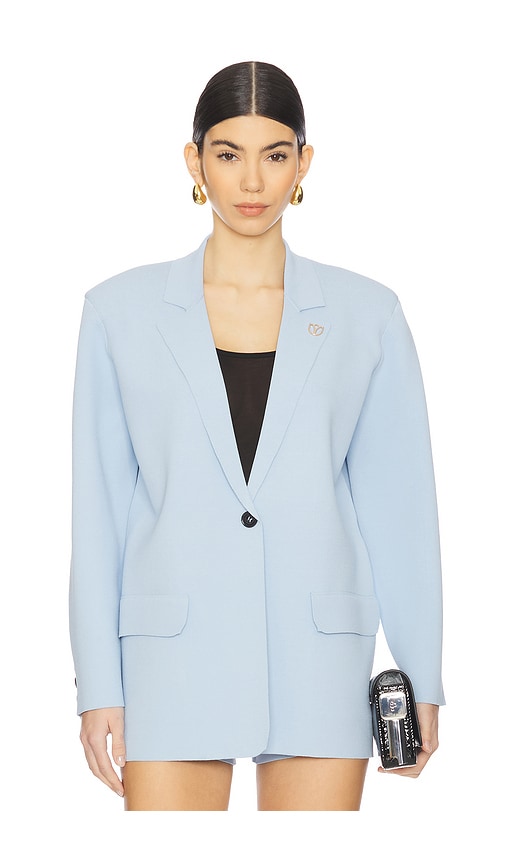 Dodiee Reinforce Blazer In 淡蓝色