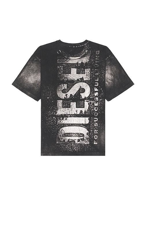 Shop Diesel Box T-shirt In Black