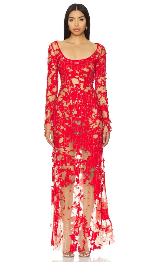 Diesel Lea Dress in Formula Red | REVOLVE