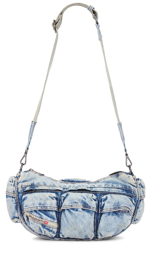 Diesel Travel 3000 Shoulder Bag in Indigo & Blue