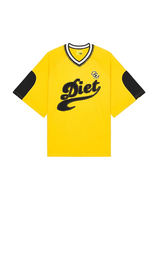League Tee in Yellow. - size XL/1X (also in L, M, S)