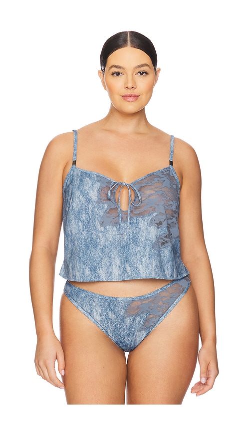 Diesel X Savage Fenty By Rihanna Lace Sleep Cami In Blue