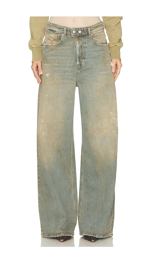 Sire Wide Leg Jeans in Blue. - size 28 (also in 25, 26)