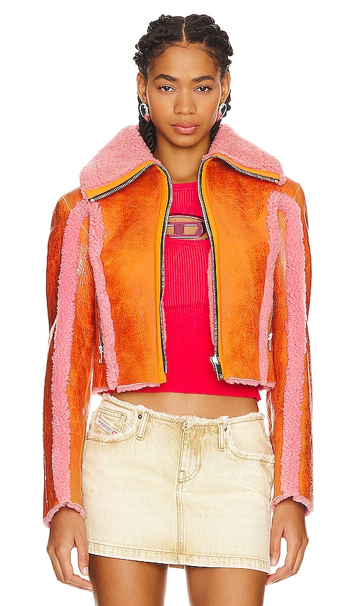 Diesel clearance orange jacket