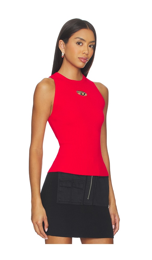 Diesel Caddix Top In Red