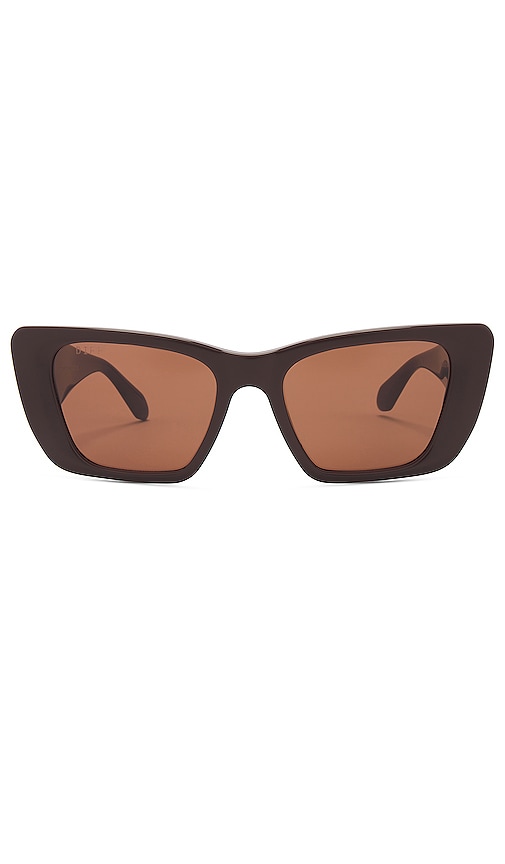 Diff Eyewear Aura Sunglasses In Brown