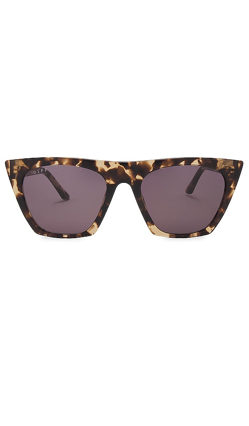 Diff Eyewear Avril Sunglasses In Espresso Tortoise