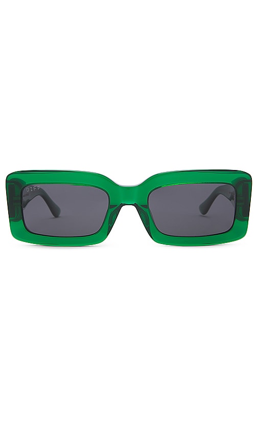 Shop Diff Eyewear Indy In Dark Green