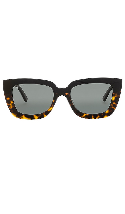 DIFF EYEWEAR Runi in Black Tortoise & Grey | REVOLVE display picture 1