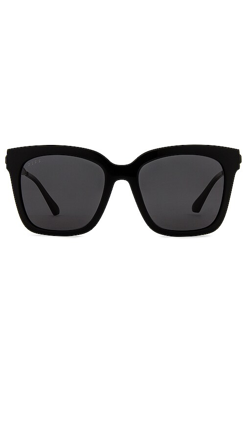 DIFF EYEWEAR X H.E.R. Bella in Black & Grey