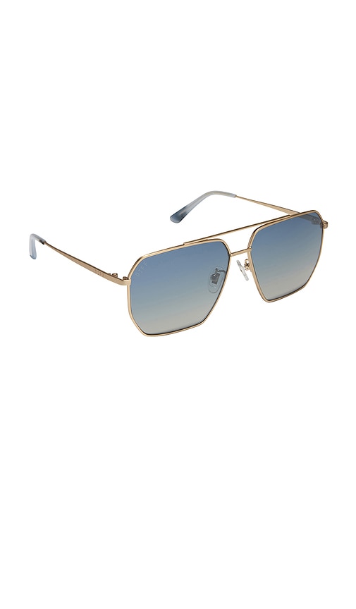 Diff Eyewear Berkely Sunglasses In Gold