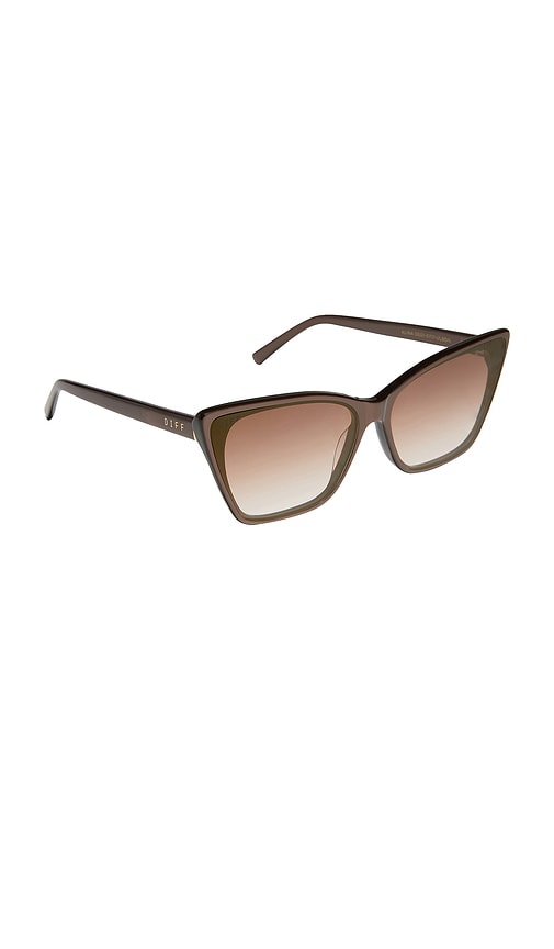 Diff Eyewear Alina Sunglasses In Brown
