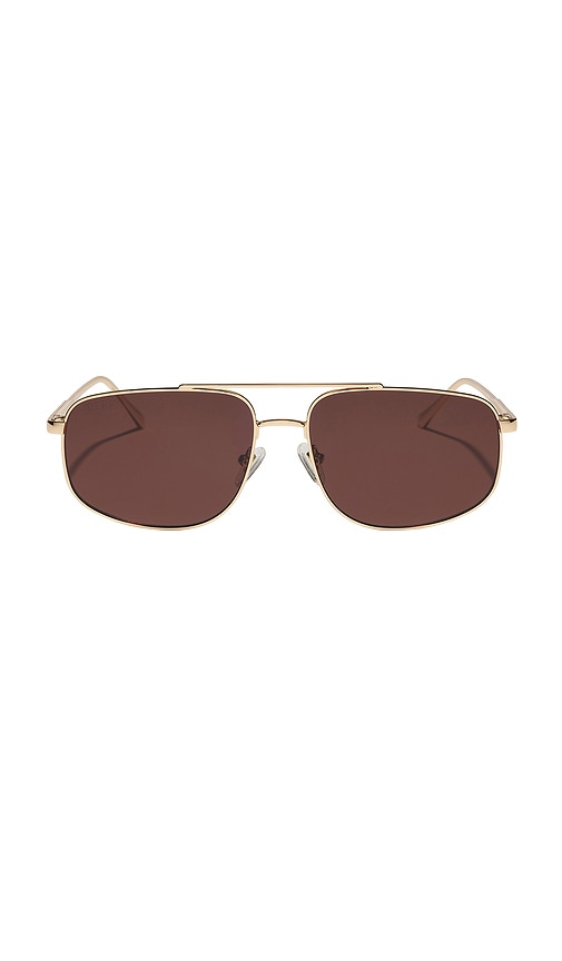 DIFF EYEWEAR LUNETTES DE SOLEIL CHARLEY en Metallic Gold 112$