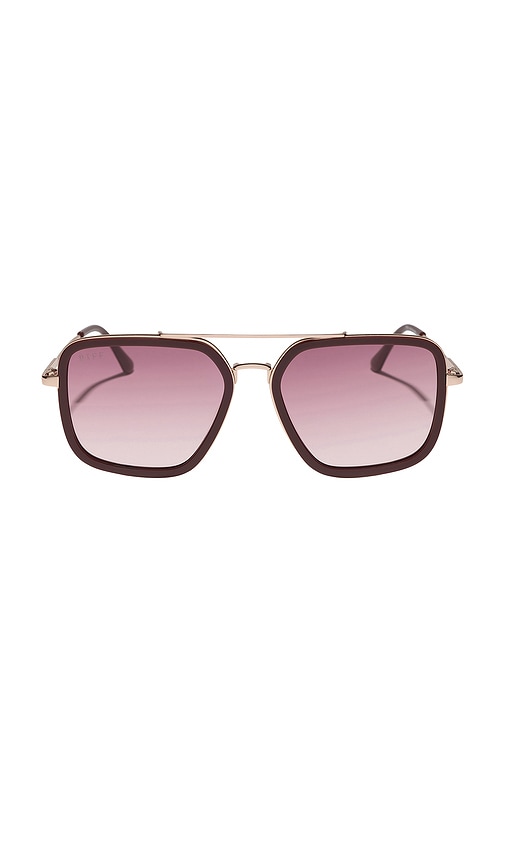 DIFF EYEWEAR LUNETTES DE SOLEIL JORDAN en Red 96$