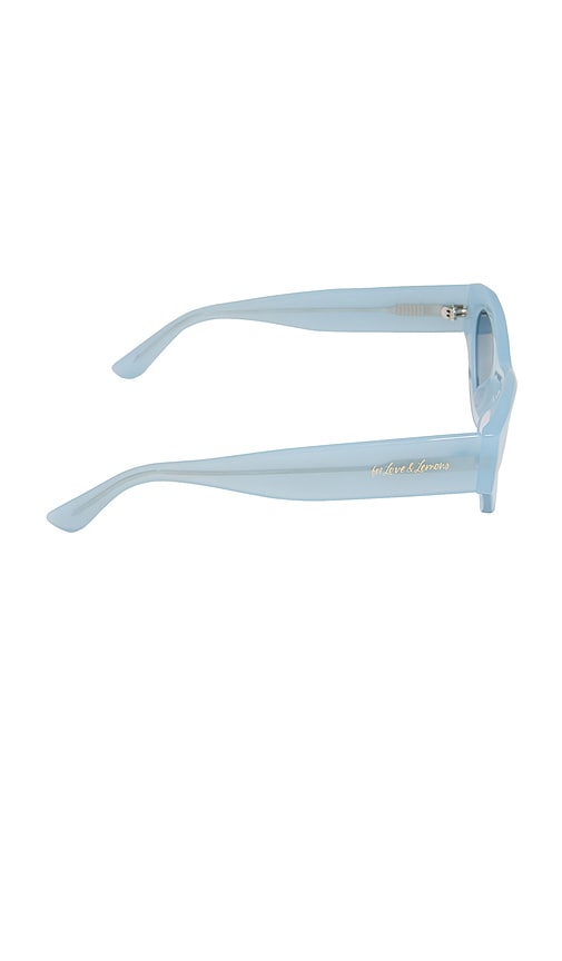  Diff Eyewear Sonnenbrille For Love & Lemons In Blue. 