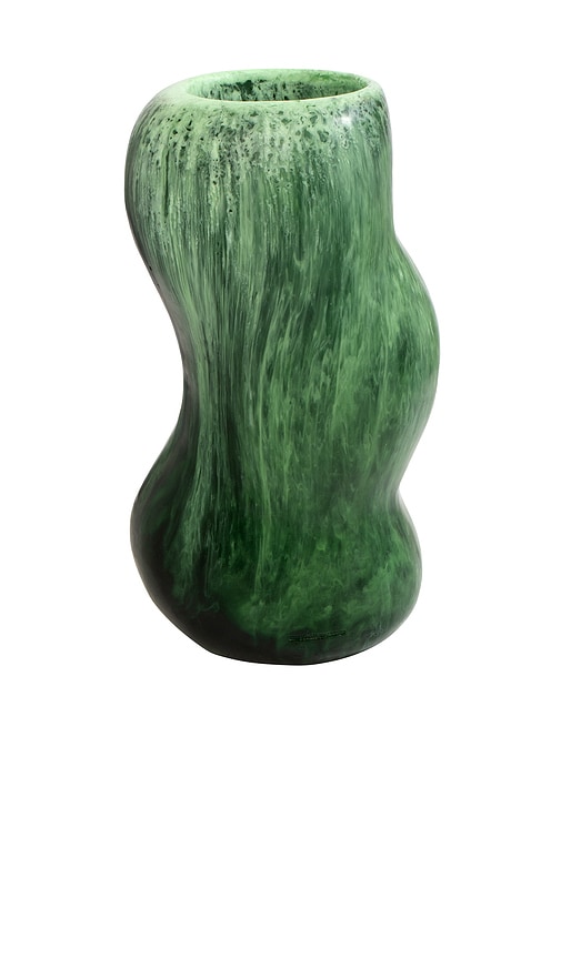 Dinosaur Designs Voluptuous Vase In 藓绿