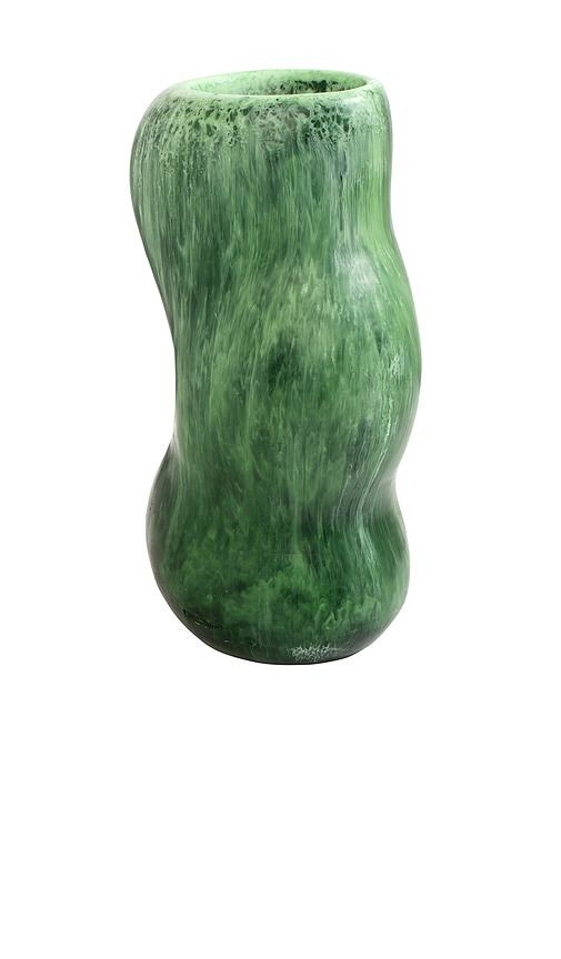 Dinosaur Designs Voluptuous Vase In 藓绿