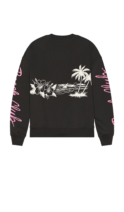 Duvin Design Beach Club Crewneck Sweater In Black