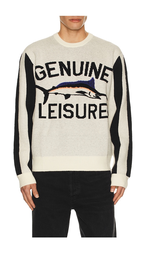 Duvin Design Leisure Sport Crew Knit Sweater