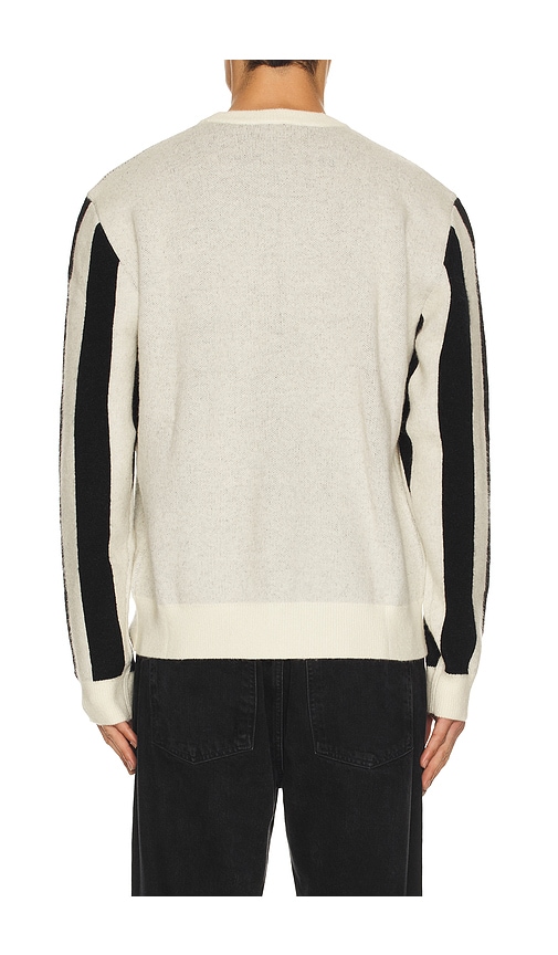 Duvin Design Leisure Sport Crew Knit Sweater In Neutral