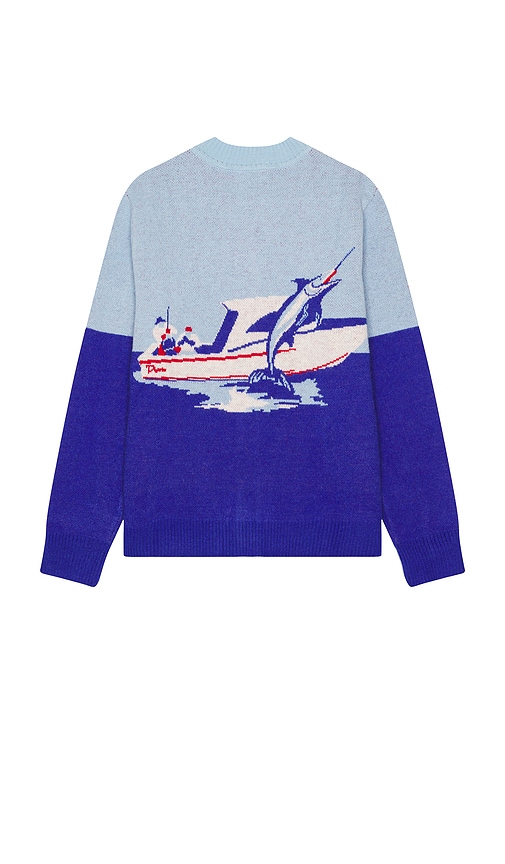 DUVIN DESIGN DEEP SEA MARLIN CARDIGAN