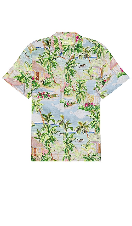 Duvin Design Vacation Daze Shirt In 碎花