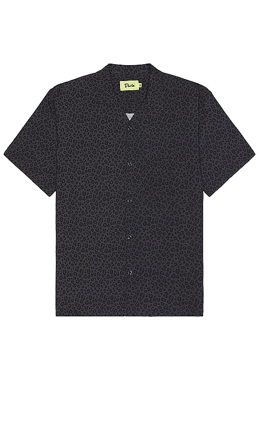 Duvin Design Shadow Cat Shirt In 黑色
