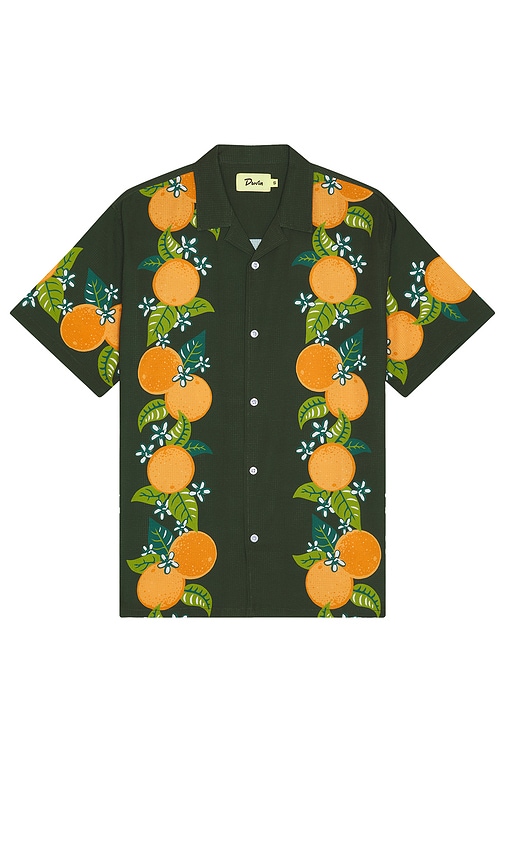 Shop Duvin Design Citrus Shirt In 黑色