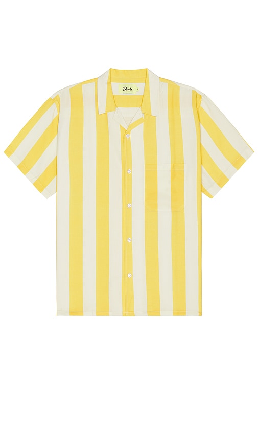 Shop Duvin Design Traveler Shirt In 黄色