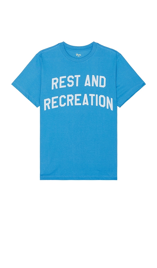 Shop Duvin Design Rest And Rec Tee In Blue