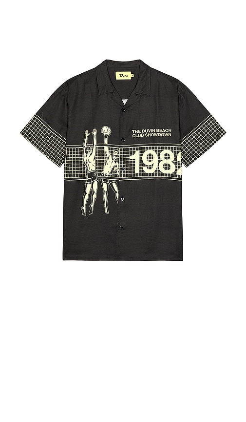 Serving Heat Buttonup Shirt in Black. - size XL/1X (also in L, M, S)