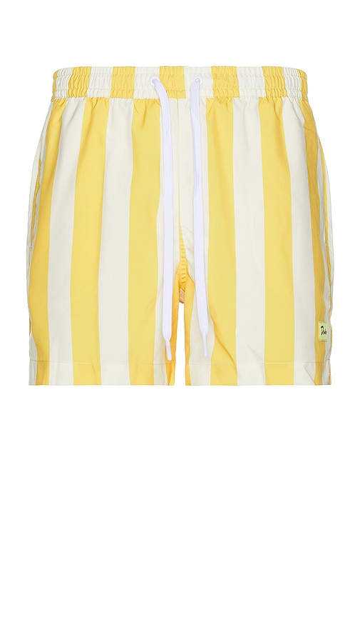 Duvin Design Traveler Swim Short in Yellow